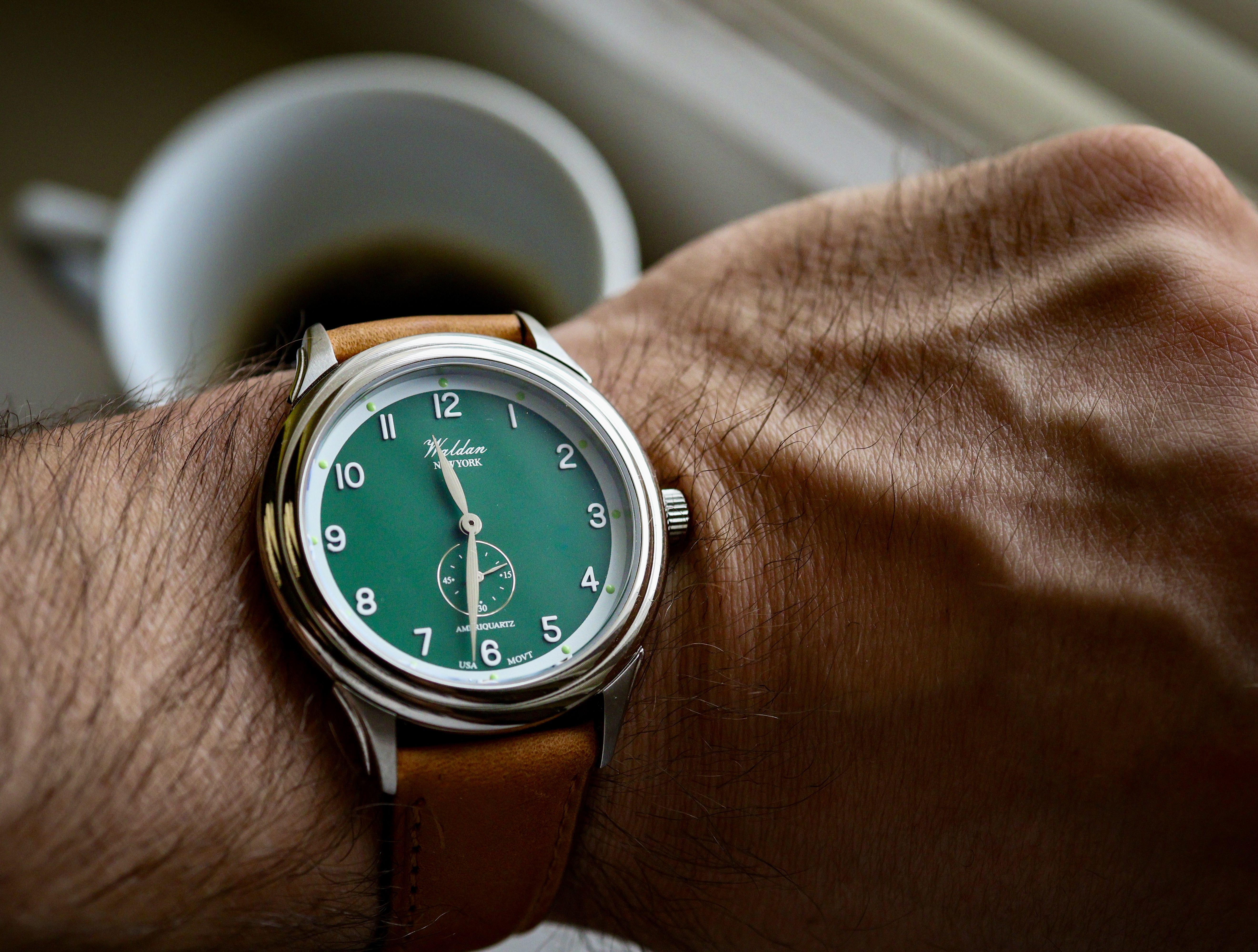 Watch Reviews: Waldan Heritage Professional Racing green